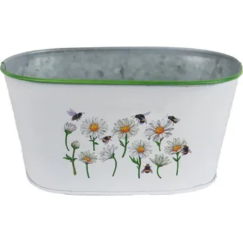 Květináč Květináč plechový ovál K7082/1