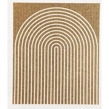 Utěrka Storefactory Kuchyňská utěrka/hadřík Torresta Mustard – set 2 ks