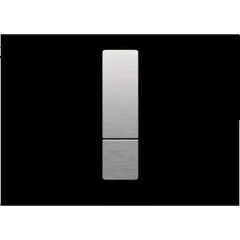 Ovládací tlačítko SANIT INEO BRIGHT malé 202x145mm černé sklo