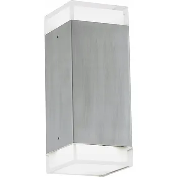 Venkovní osvětlení Zahradní nástěnné svítidlo Eglo bílé, šedé s integrovaným LED zdrojem 2,5 W