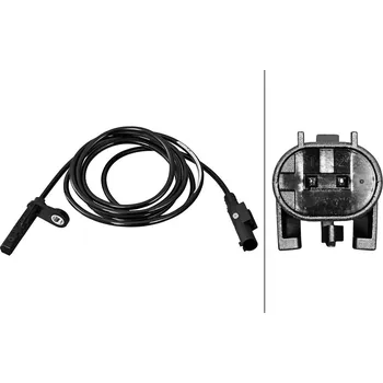 Přislušenství brzdového systému Snímač, počet otáček kol HELLA 6PU 358 217-111