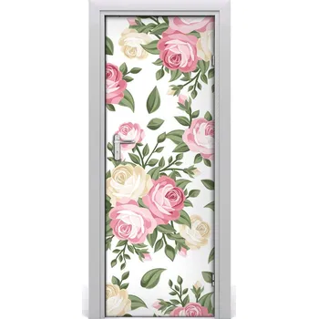 Fototapeta Samolepící fototapeta na dveře růže 95x205 cm