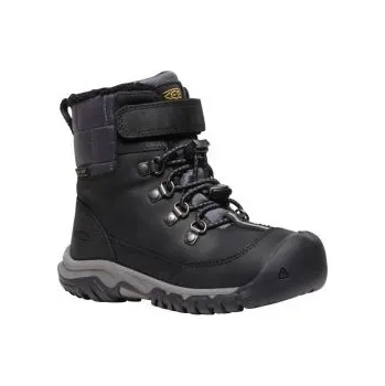 Chlapecká zimní obuv KEEN KANIBOU WP K black/magnet US 9 / EU 26,0 / UK 8 / 16 cm; Černá obuv + DÁREK DLE VÝBĚRU!