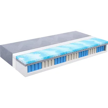 Matrace Matrace Mlily Plus 26 cm. Středně měkká, potah s grafenem, kapsičkové pružiny, paměťová pěna 160x200 cm