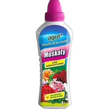 Hnojivo AGRO CS AGRO Kapalné hnojivo pro muškáty 1 l