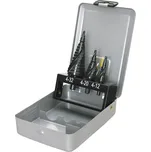 Sada stupňovitých vrtáků PROTECO se spirálovou drážkou HSS TiAIN