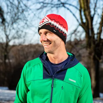 Čepice TERMOVEL Pánská čepice RED VELIKOST: L