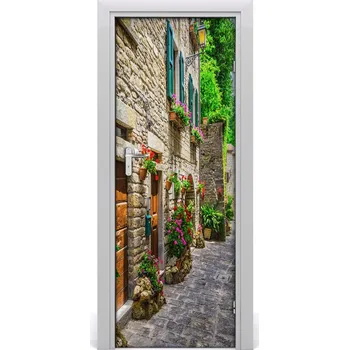 Fototapeta Fototapeta samolepící na dveře hezká ulička 75x205 cm
