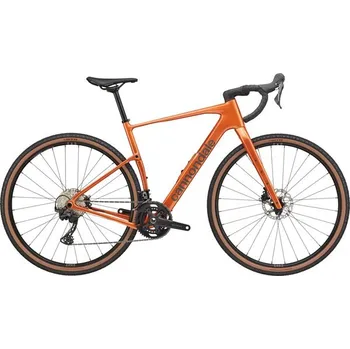 Silniční kolo CANNONDALE Gravel kolo CANNONDALE TOPSTONE CARBON 3 GRX 2X, oranžový - 47 cm