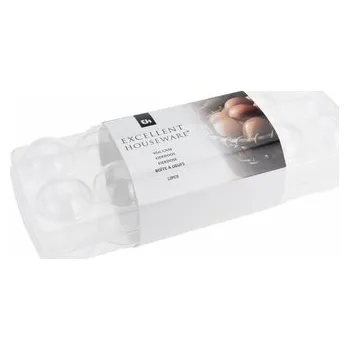 Zásobník na 12 vajec průhledný