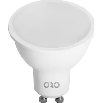 Žárovka LED žárovka GU10 6,5 W neutrální ORO-GU10-TOTO-6,5W-DW