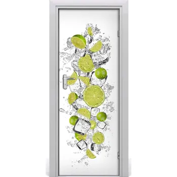 Fototapeta Fototapeta na dveře do domu samolepící limetky 75x205 cm