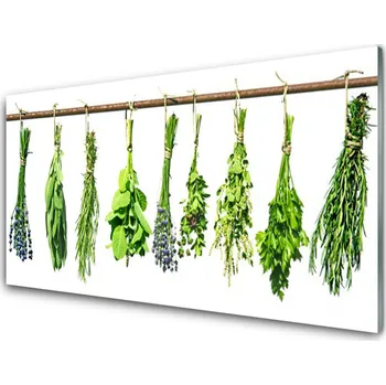 Obraz Obraz na skle Květiny Rostlina Příroda 125x50 cm 4 Přívěsky