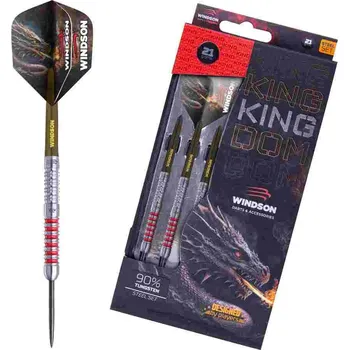 Šipka Šipky steel Windson Kingdom 21g Tungsten 90%