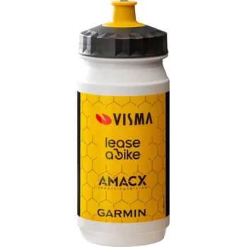 Láhev TACX Cyklistická láhev na vodu - VISMA-LEASE A BIKE 2025 - žlutá/černá