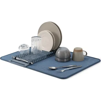 Odkapávač na nádobí Skládací odkapávač na nádobí Umbra UDRY - modrý modrá