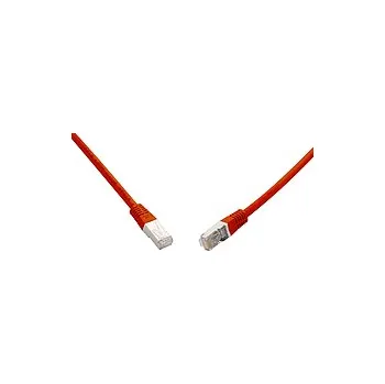 Počítač SOLARIX 10G patchkabel CAT6A SFTP LSOH 0,5 červený