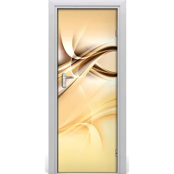 Fototapeta Samolepící fototapeta na dveře Abstrakce vlna 75x205 cm