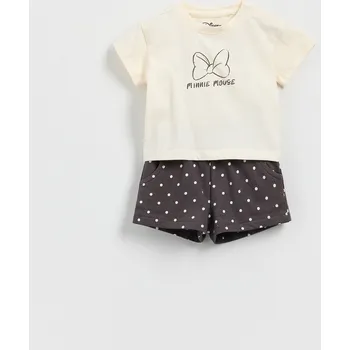 Reserved - Souprava Minnie Mouse - krémová - 9741X-01X - 9741X-01X-74