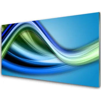 Obraz Obraz na skle Abstrakce Umění 140x70 cm 2 Přívěsky