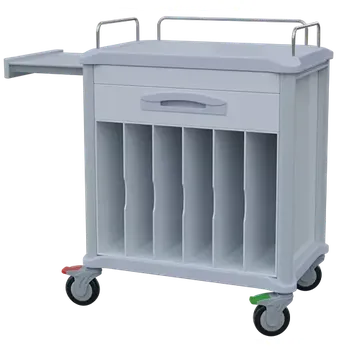 OVCH - 02, zdravotnický vozík na chorobopisy, bílá