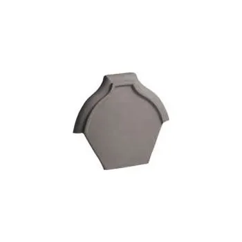 pálená krytina TONDACH Hřebenáč JIRČANY a STODO UH vrchní č. 2 (š. 21 cm) Engoba šedá