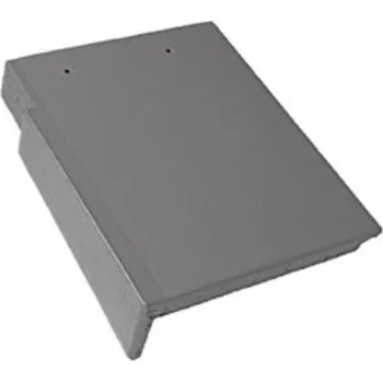 Střešní krytina BRAMAC Tegalit Star Krajní taška levá Zinkově šedá