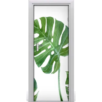 Fototapeta Samolepící fototapeta na dveře Monstera 95x205 cm