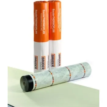 Stavební fólie BAUDER Umělohmotné stř. folie FPO/TPO Thermoplan T20 1,5x20m Stříbřitě šedá