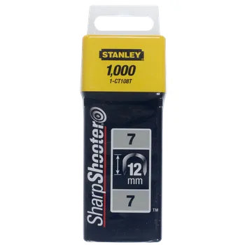 Sponkovačka STANLEY A BOSTITCH Sponky, hřebíčky C (kabelové) 10mm bal.1000ks