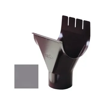 okap SATJAM Okapový systém 125 K 125/90 žlabový kotlík RAL 7024 Grafitová šeď