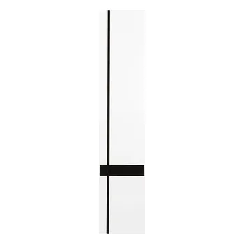 Nástěnné svítidlo Černé minimalistické nástěnné LED svítidlo ARCO