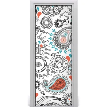 Fototapeta Samolepící fototapeta na dveře Ornamenty 75x205 cm