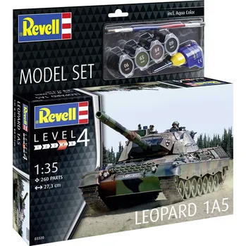 Plastikový model ModelSet tank 63320 - Leopard 1A5 (1:35)