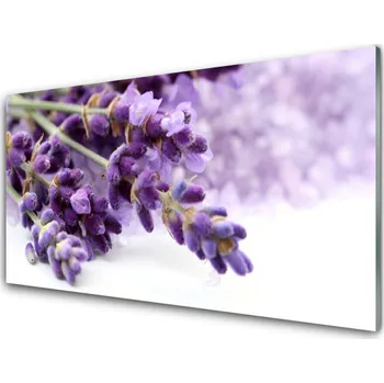 Obraz Obraz na skle Květiny 140x70 cm 2 Přívěsky