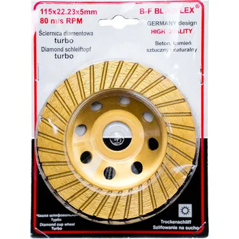 Brusný kotouč HRNKOVÝ KOTOUČ NA BROUŠENÍ BETONU 115