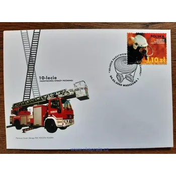 Sběratelství POLSKO FDC 3971 hasiči, r. 2002