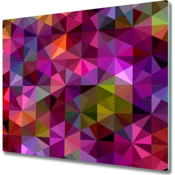 Kuchyňské prkénko Skleněná krájecí deska Odběr vln 60x52 cm