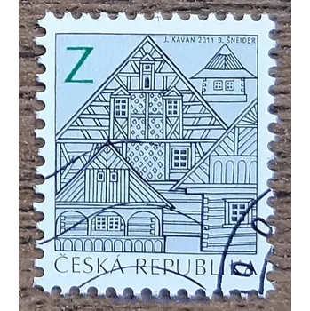 Sběratelství ČR 683 raz., Lidová architektura - Z, r. 2011