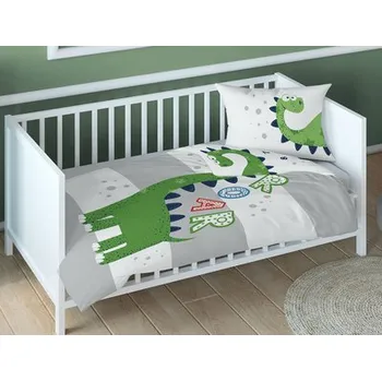 Povlečení Bambusové povlečení souprava, dinosaurus 100x135 cm