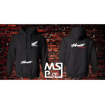 Pánská mikina Pánská mikina s motivem Honda Hornet M černá