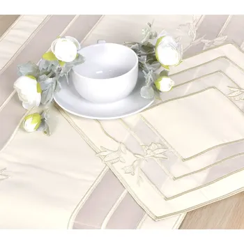 ubrus Ubrus celoroční, Béžové květy