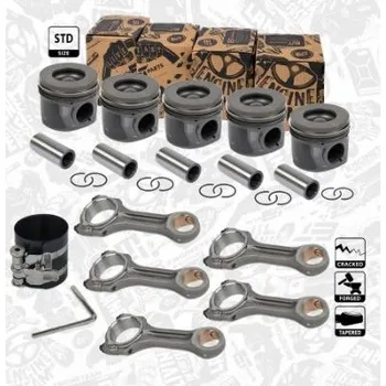 Píst motoru Sada pístu ET ENGINETEAM PM005300VR1