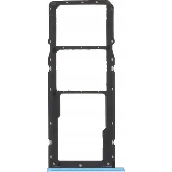 Šuplík / Držák SIM karty pro Realme C20 Dual SIM, modrý, originální (ORG)