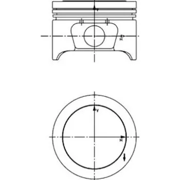 Autodíl Píst KOLBENSCHMIDT 40161600