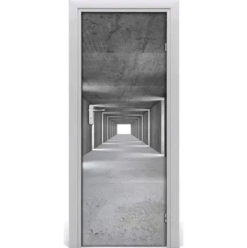 Fototapeta Samolepící fototapeta na dveře Betonový tunel 85x205 cm