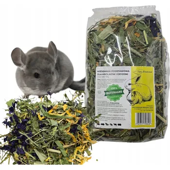 Krmivo pro hlodavce Základní Bylinná Směs pro Králíky a Hlodavce - Přírodní a Čerstvá 150g