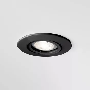 Bodové svítidlo Molto Luce Lesklá kovová vestavná bodovka Serie 332 Barva: Černá 8-3326hv