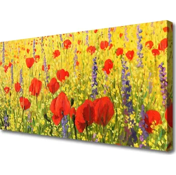 Obraz Obraz na plátně Květiny Rostlina Příroda 125x50 cm