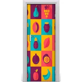 Fototapeta Fototapeta na dveře do domu samolepící ovoce 75x205 cm